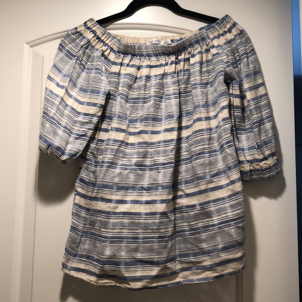 Bishop and Young Off the Shoulder Top